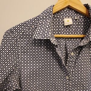 Orla Kiley blue print tunic